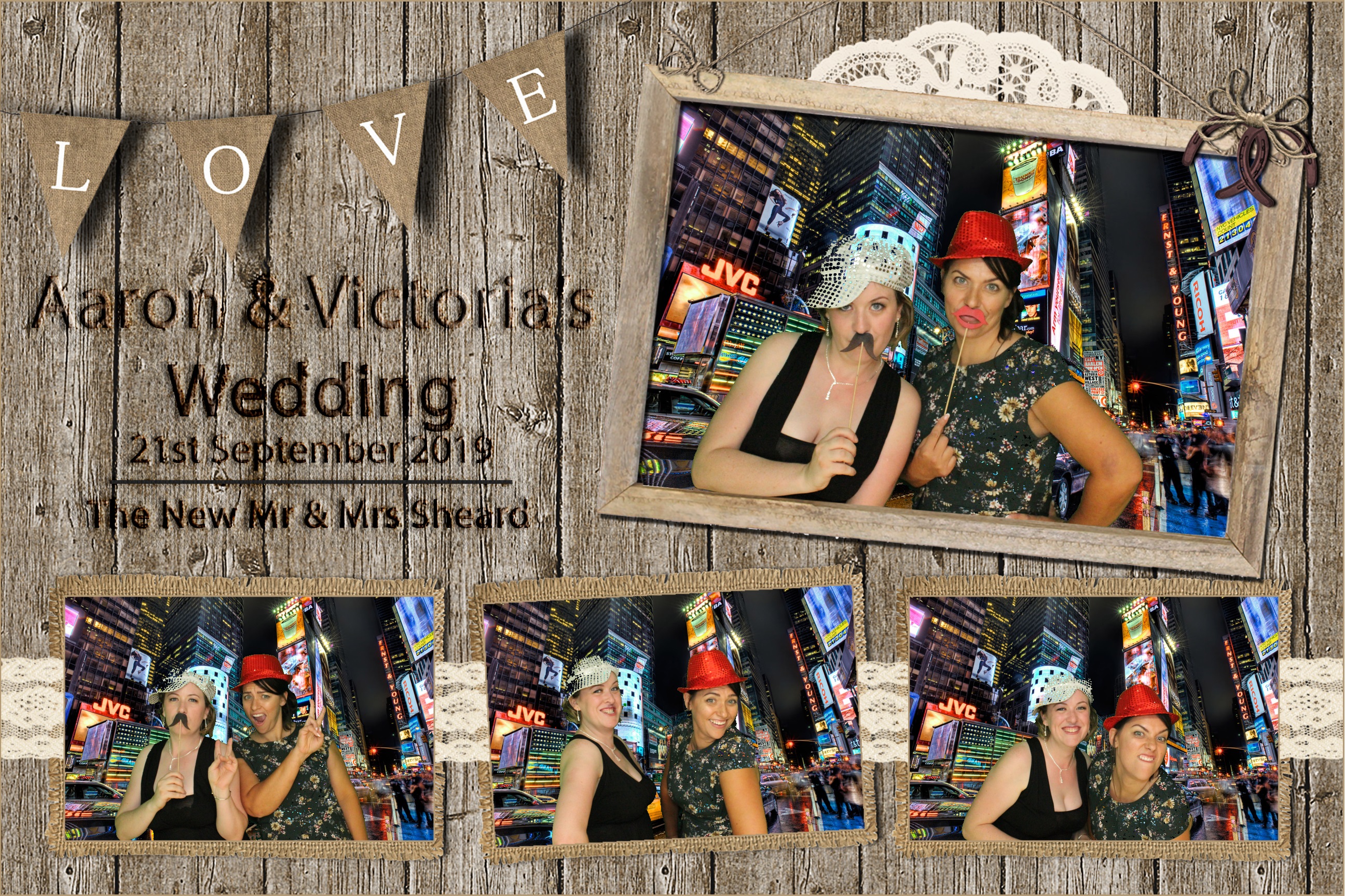 Aaron & Victoria's Wedding  | View more photos from the event at images.mobile-photo-booth.com/u/MobilePhotoBoothUK/Aaron-Victorias-Wedding